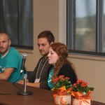 Speakers share a few words